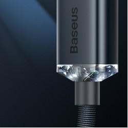 Καλώδιο Data Baseus Crystal Shine USB to Lightning 2m Blue (CAJY000103)