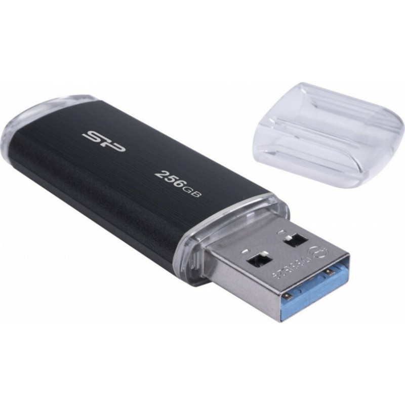 Silicon Power Pendrive Blaze B02 256GB USB 3.1 Stick Black