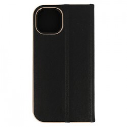 Θήκη Book Smart Magnet with Frame Apple iPhone 14 Plus (6.7") Black