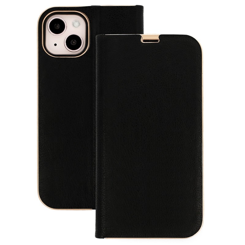 Θήκη Book Smart Magnet with Frame Apple iPhone 14 Plus (6.7") Black