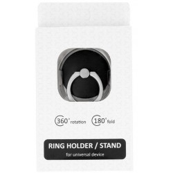 Δαχτυλίδι Συγκράτησης Circle Ring Holder Black