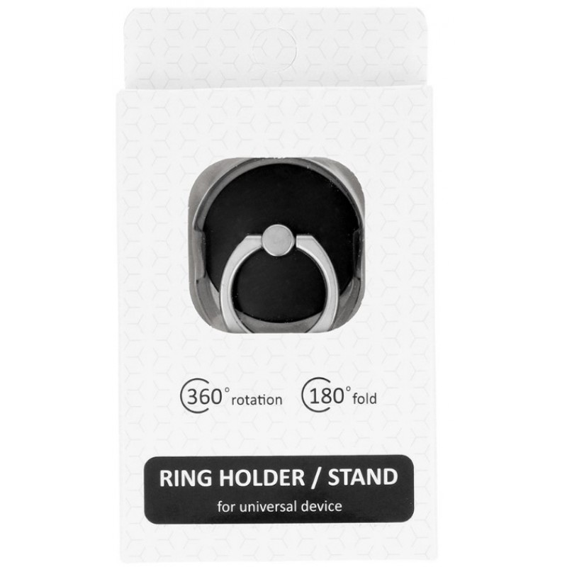 Δαχτυλίδι Συγκράτησης Circle Ring Holder Black