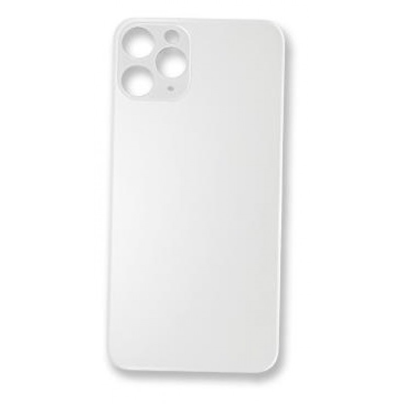 Καπάκι Μπαταρίας Apple iPhone 11 Pro (5.8")  Back Cover Glass Silver (OEM)