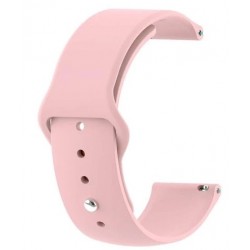 Ανταλλακτικό λουράκι QuickFit Smoothband Pink για Samsung Galaxy Watch3(45mm)/Watch(46mm)/Huawei Watch 3 (46mm)/ Watch 3 Pro (48mm)/GT 2/Pro/Honor GS Pro/Amazfit GTR 3 (46mm)/GTR 3 Pro/GTR(47mm)/ Stratos 3(48mm) (22mm)