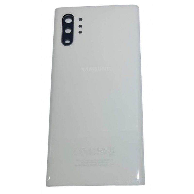 Καπάκι Μπαταρίας Samsung Galaxy Note 10+ Plus N975 Aura White Grade A+ with Camera Holder