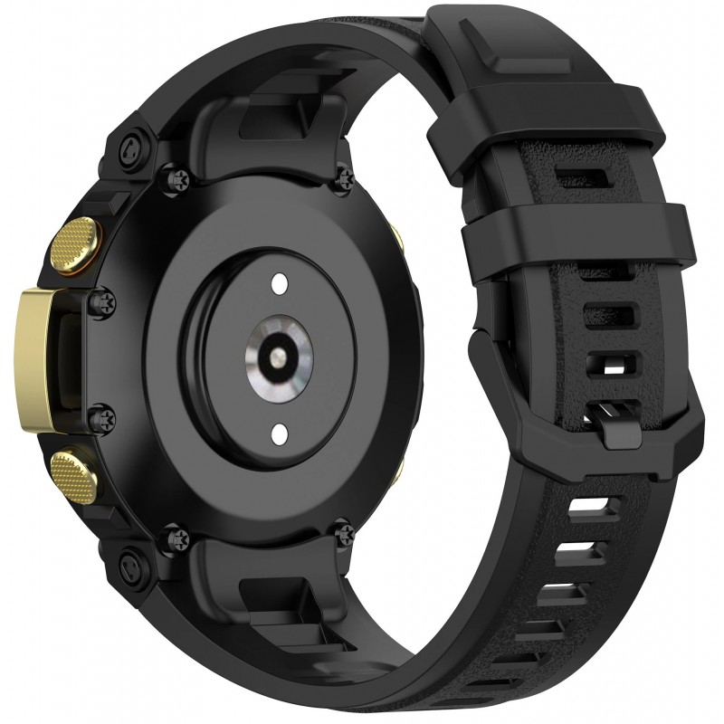 Ανταλλακτικό λουράκι QuickFit Softband Xiaomi Amazfit T-Rex 3 Black