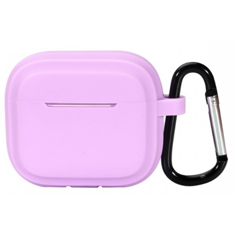 Θήκη TPU Apple Airpods Pro 1 / 2 Silicone Striped Skin Violet