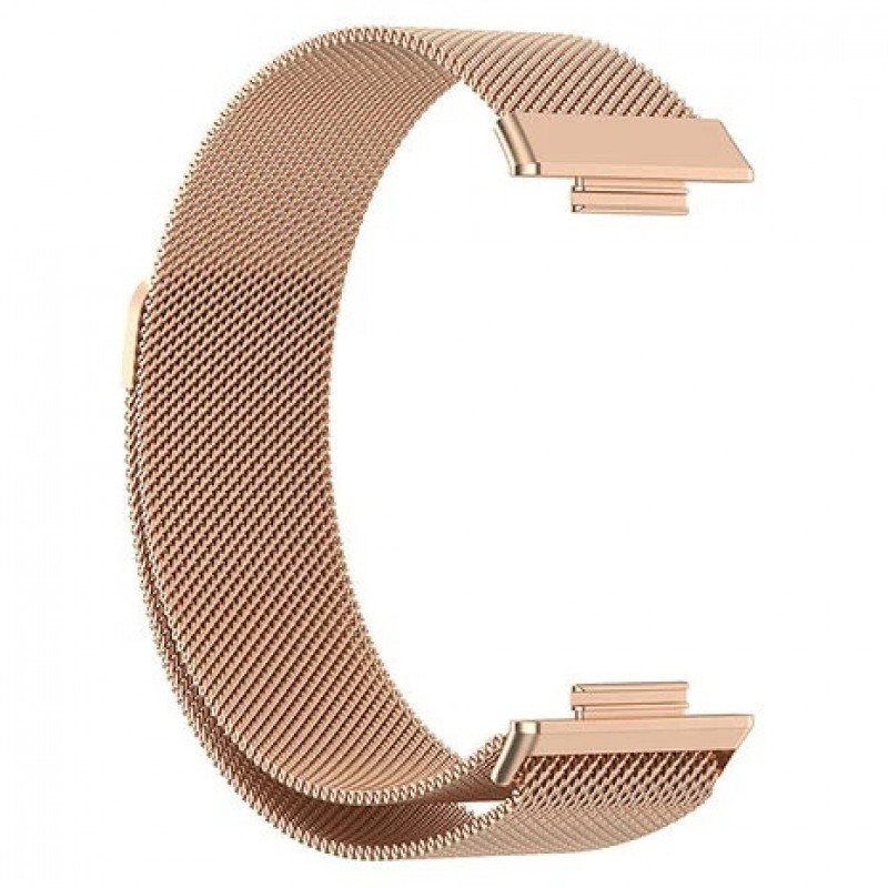 Ανταλλακτικό λουράκι QuickFit Huawei Watch Fit 2 Milanese Band Rose Gold