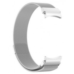Ανταλλακτικό λουράκι QuickFit Milanese Band Silver για Samsung Galaxy Watch 7 / 6 / 6 Classic / 5 / 5 Pro/ 4 / 4 Classic