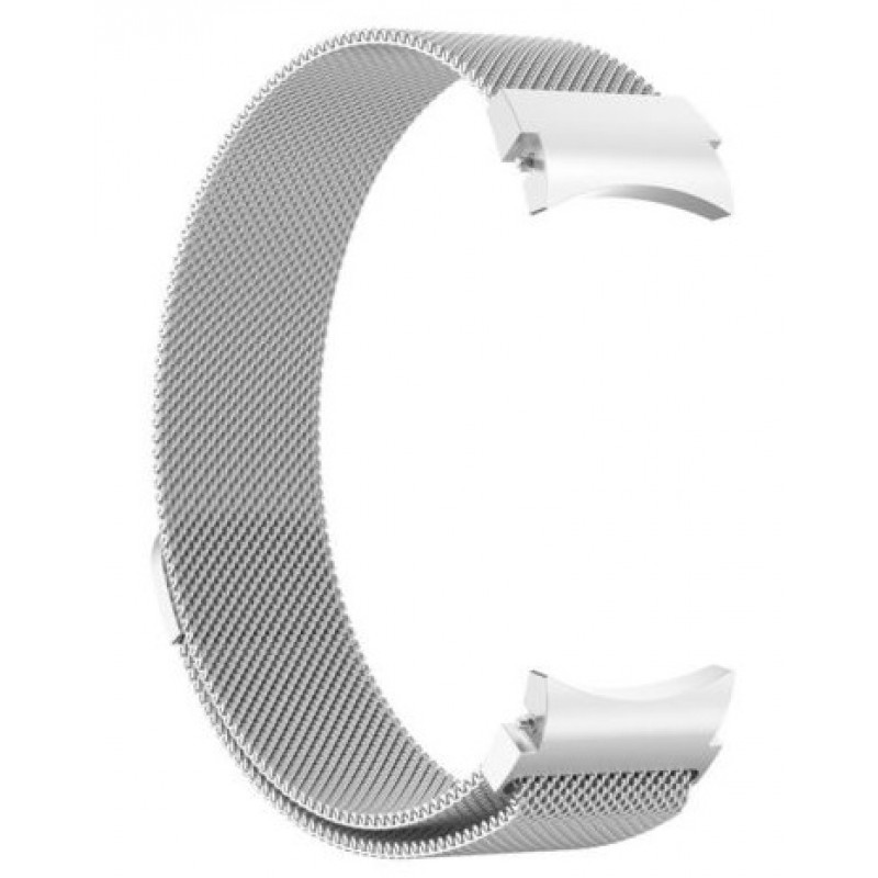 Ανταλλακτικό λουράκι QuickFit Milanese Band Silver για Samsung Galaxy Watch 7 / 6 / 6 Classic / 5 / 5 Pro/ 4 / 4 Classic