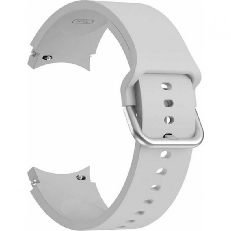 Ανταλλακτικό λουράκι QuickFit Smoothband Color Braided Button White για Samsung Galaxy Watch 7 / 6 / 6 Classic / 5 / 5 Pro/ 4 / 4 Classic