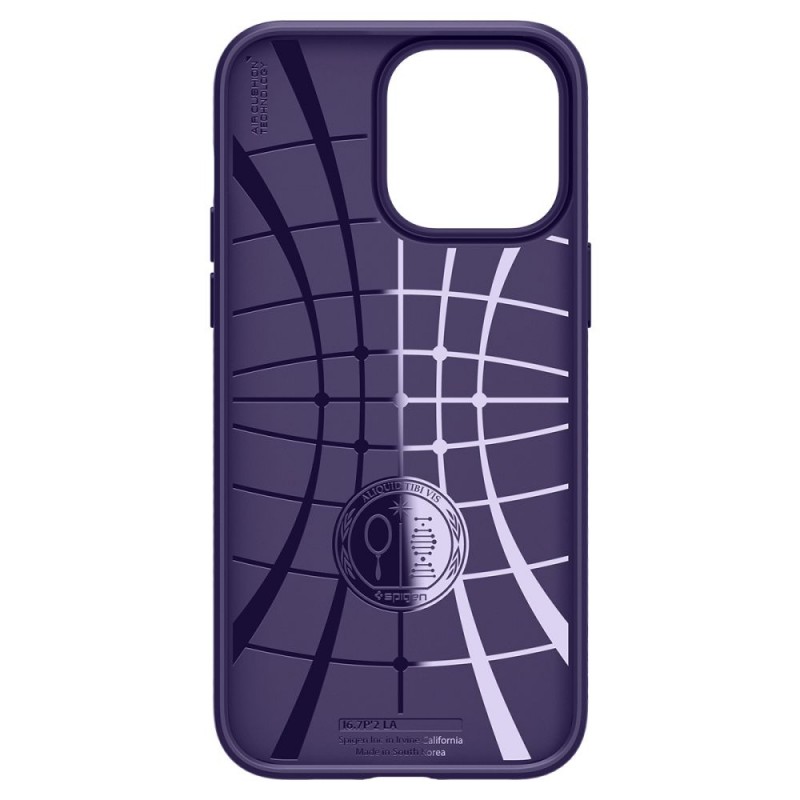 Θήκη Spigen Liquid Air Apple iPhone 14 Pro (6.1") Deep Purple (ACS05578)