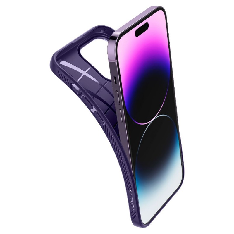 Θήκη Spigen Liquid Air Apple iPhone 14 Pro (6.1") Deep Purple (ACS05578)