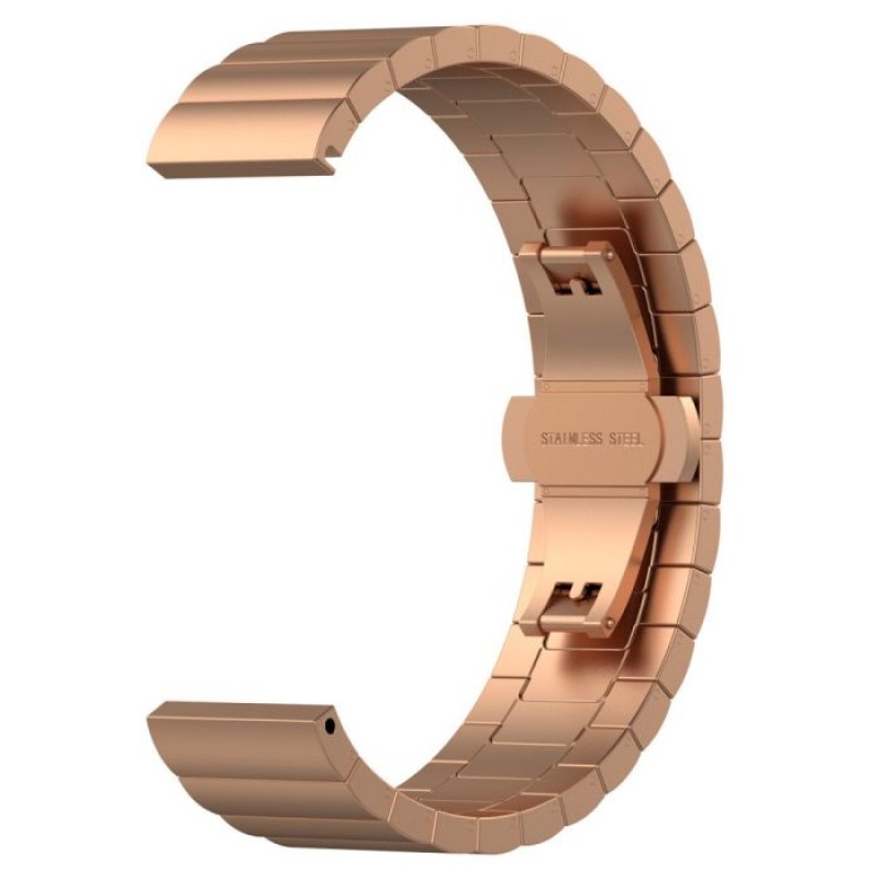 Ανταλλακτικό λουράκι QuickFit Huawei Watch Fit Mini Stainless Linkband Rose Gold