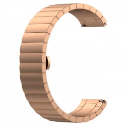 Ανταλλακτικό λουράκι QuickFit Huawei Watch Fit Mini Stainless Linkband Rose Gold