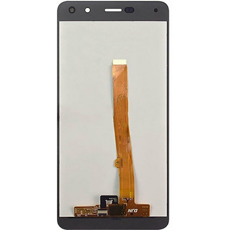 Γνήσια Οθόνη LCD & Μηχανισμός Αφής Huawei Y6 (2017)/Y5 (2017) Black (Original) 