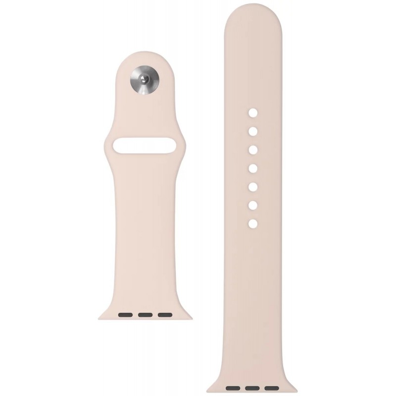 Ανταλλακτικό λουράκι QuickFit  iWatch Apple Watch 1/2/3/4/5/6/SE/7/8 (42/44/45/49mm) Smoothband New Pink Sand