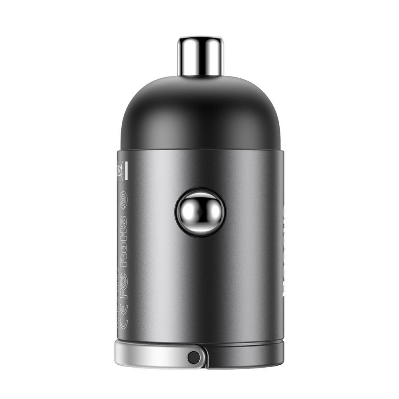 Φορτιστής Αυτοκινήτου Baseus Car Charger Tiny Star Mini (VCHX-A0G) Grey