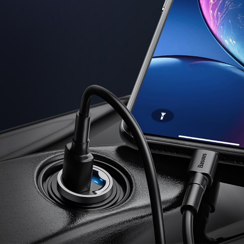 Φορτιστής Αυτοκινήτου Baseus Car Charger Tiny Star Mini (VCHX-A0G) Grey