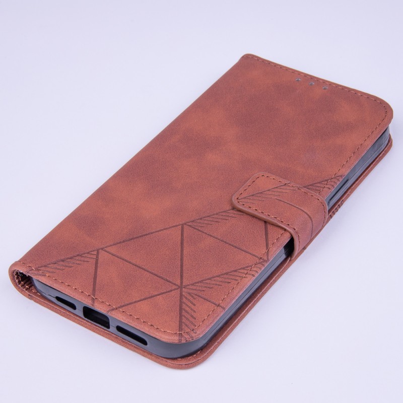 Θήκη Book Smart Trendy Porto Samsung Galaxy S22 5G SM-S901 Brown