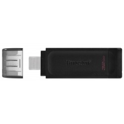 Kingston Pendrive DT70 32GB Type-C 3.2 Black (DT70/32GB)