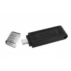 Kingston Pendrive DT70 32GB Type-C 3.2 Black (DT70/32GB)