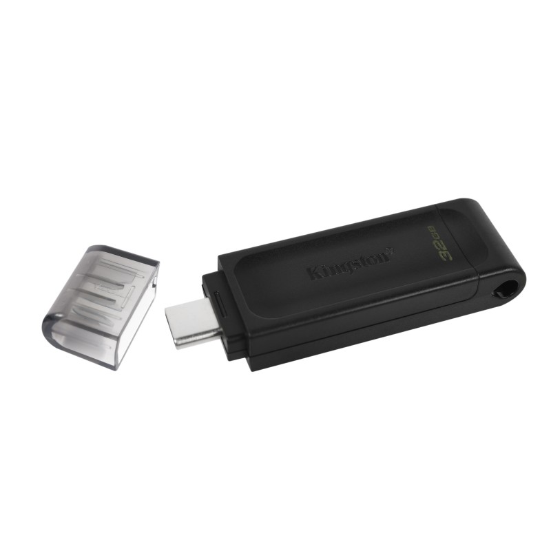 Kingston Pendrive DT70 32GB Type-C 3.2 Black (DT70/32GB)