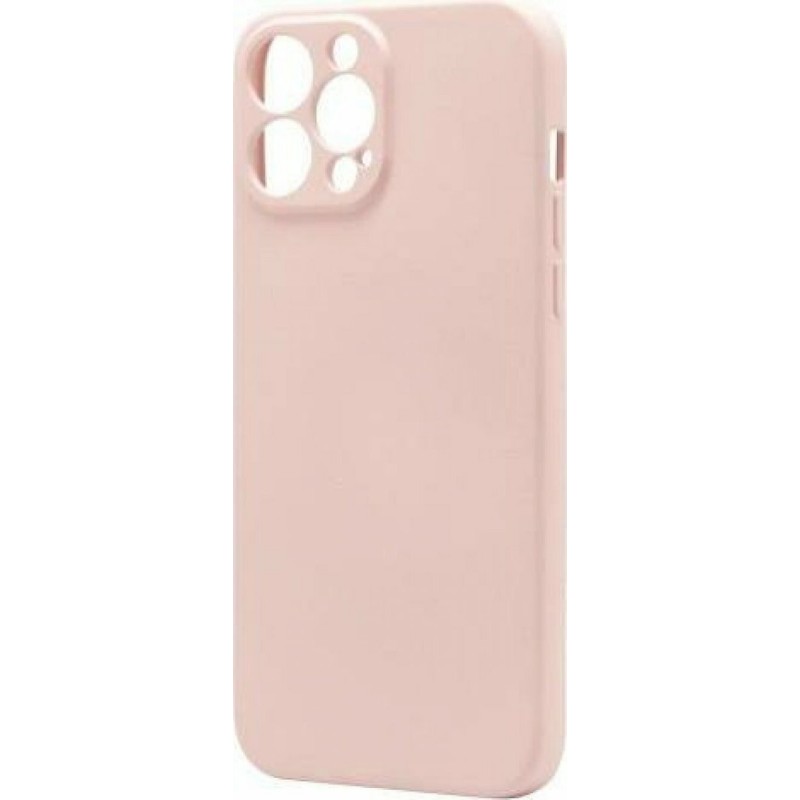 Θήκη iNOS L-Cover Silicone Apple iPhone 13 Pro Max  (6.7") Light Pink