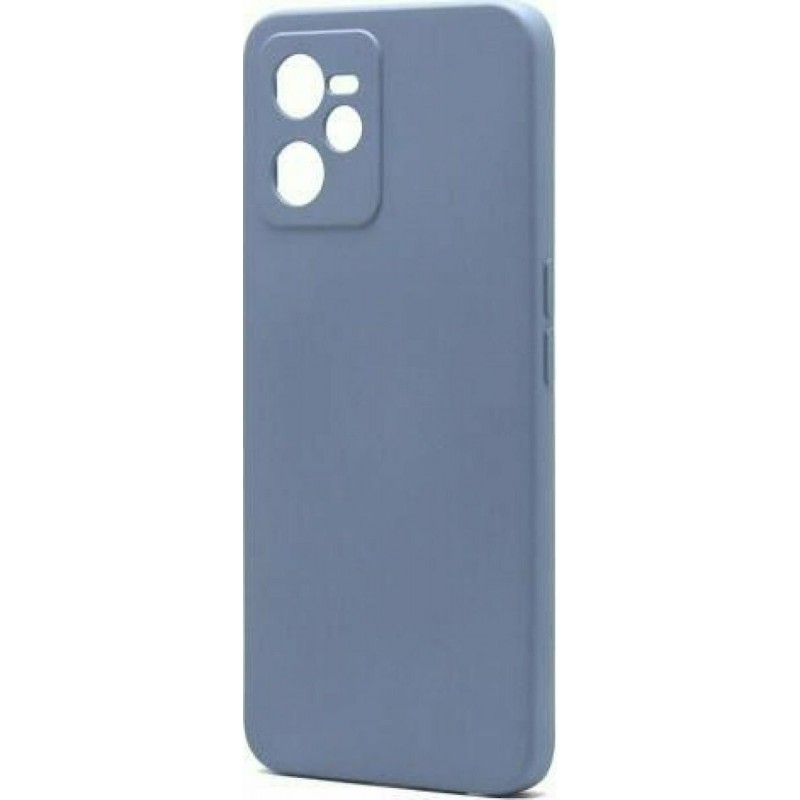Θήκη iNOS Liquid Silicone Realme C35 Lavender Grey