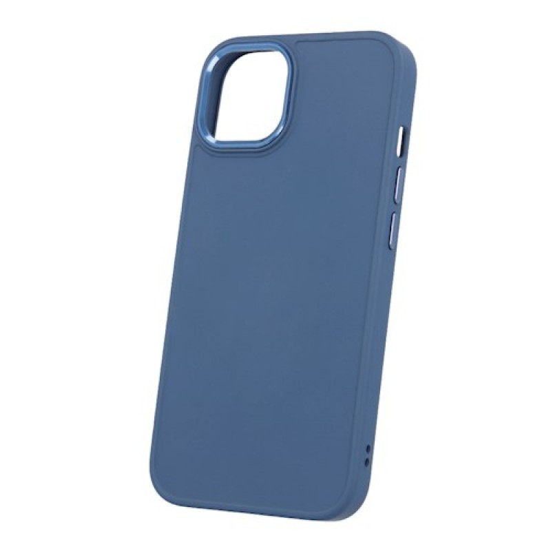 Θήκη Satin with Camera Lens Protection Apple iPhone 14 Pro Max (6.7") Dark Blue