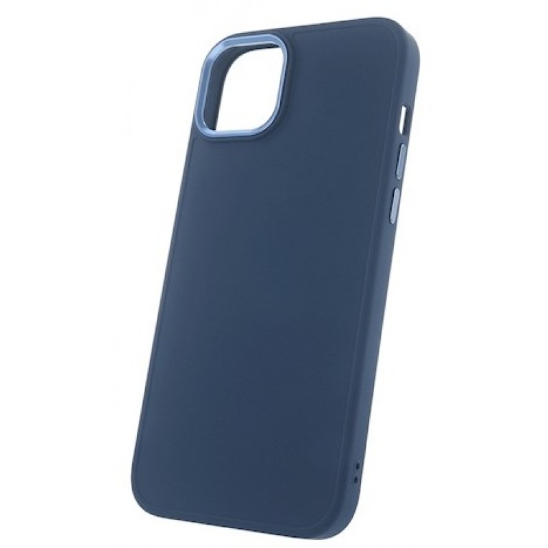 Θήκη Satin with Camera Lens Protection Apple iPhone 14 Pro Max (6.7") Dark Blue