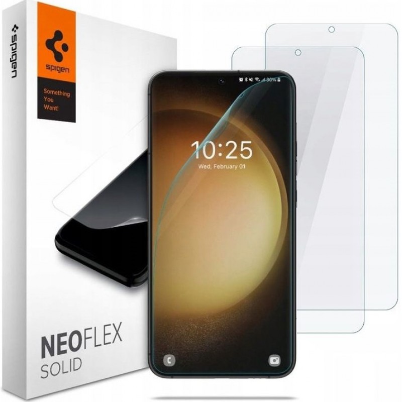 Μεμβράνη Προστασίας Spigen Neo Flex Solid Samsung Galaxy S23+ Plus 5G S916 Case Friendly (2 τμχ)