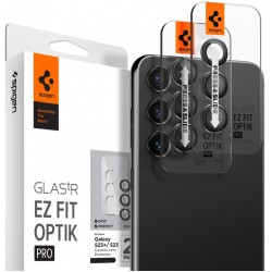 Γυαλί Προστασίας Spigen Optik.Tr Ez Fit Camera Protector Samsung Galaxy S23 5G/ S23+ Plus 5G Black 2τμχ Γυαλί Προστασίας Spigen Optik.Tr Ez Fit Camera Protector Samsung Galaxy S23 5G/ S23+ Plus 5G Black 2τμχ