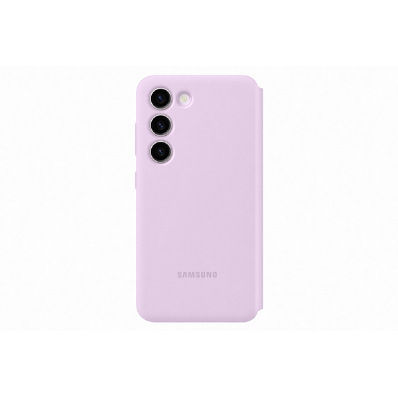 Θήκη Samsung Clear View Cover EF-ZS911CVEGWW Samsung Galaxy S23 5G SM-S911 Lilac (Original)