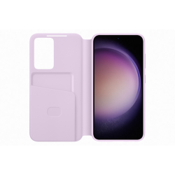 Θήκη Samsung Clear View Cover EF-ZS911CVEGWW Samsung Galaxy S23 5G SM-S911 Lilac (Original)