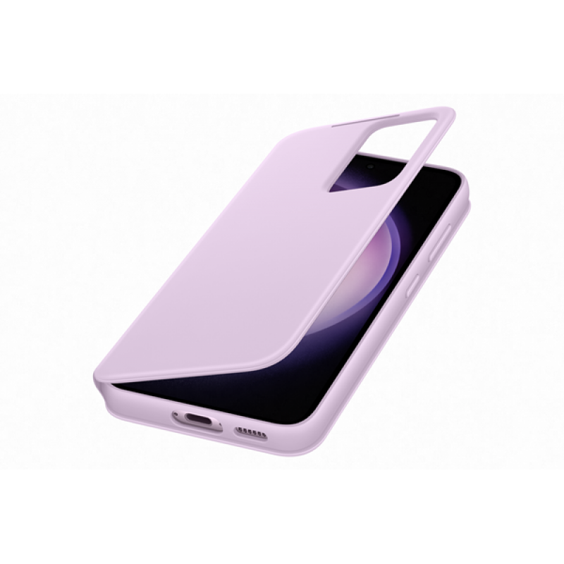 Θήκη Samsung Clear View Cover EF-ZS911CVEGWW Samsung Galaxy S23 5G SM-S911 Lilac (Original)