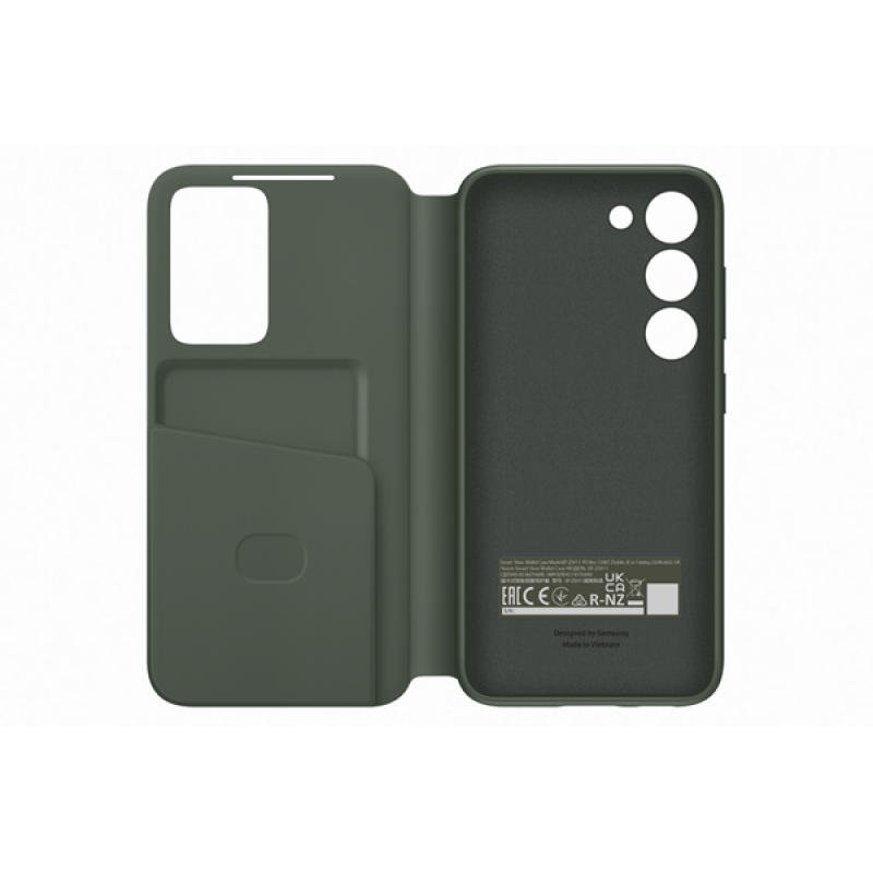Θήκη Samsung Clear View Cover EF-ZS916CGEGWW Samsung Galaxy S23+ Plus 5G SM-S916 Khaki (Original)