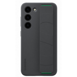 Θήκη Samsung Galaxy S23+ Plus 5G S916 Silicone Grip Cover EF-GS916TBEGWW Black (Original)