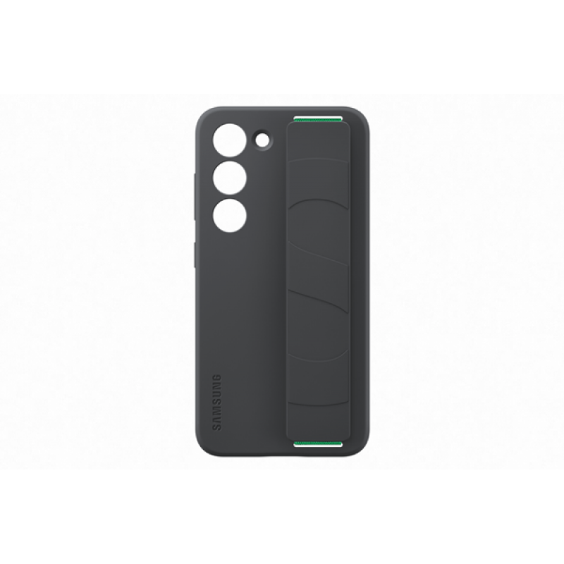 Θήκη Samsung Galaxy S23+ Plus 5G S916 Silicone Grip Cover EF-GS916TBEGWW Black (Original)