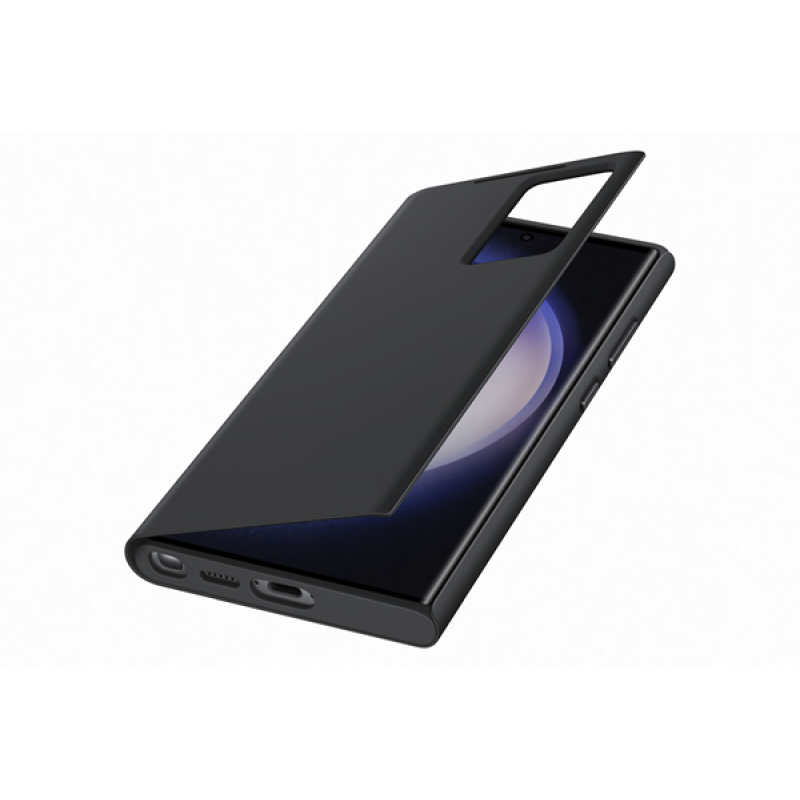 Θήκη Samsung Clear View Cover EF-ZS918CBEGWW Samsung Galaxy S23 Ultra 5G SM-S918 Black (Original)