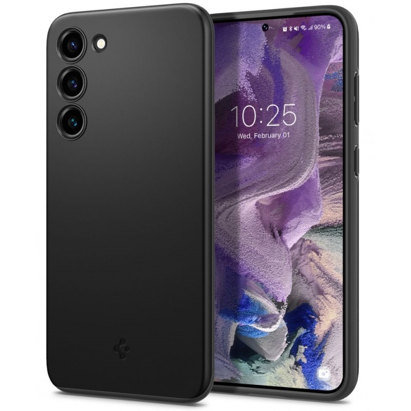Θήκη Spigen Thin Fit Samsung Galaxy S23+ Plus 5G S916 Black (ACS05661)