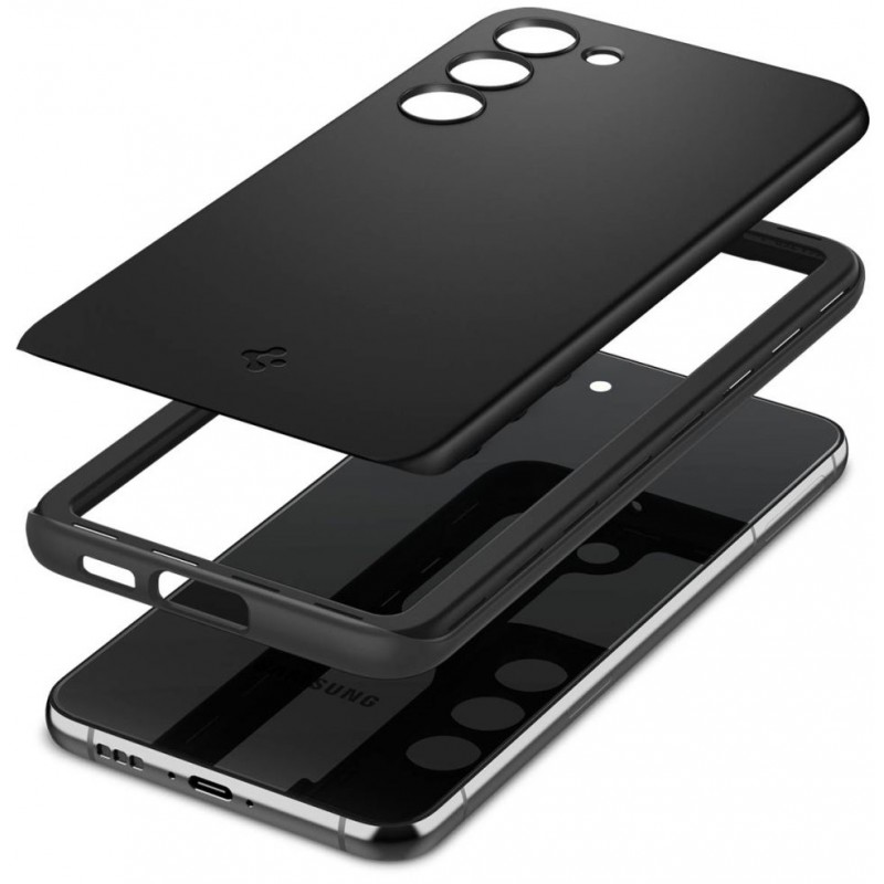 Θήκη Spigen Thin Fit Samsung Galaxy S23+ Plus 5G S916 Black (ACS05661)