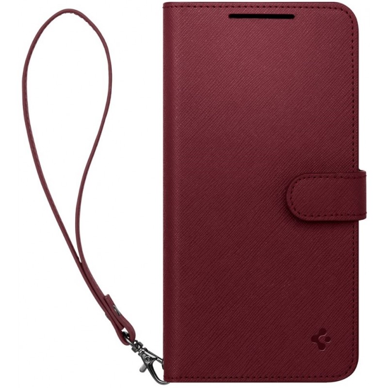 Θήκη Spigen Wallet "S" Plus Samsung Galaxy S23 5G S911 Burgundy (ACS05724)