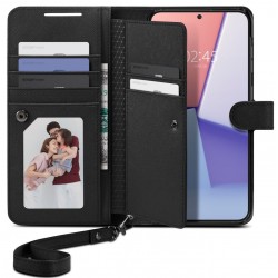 Θήκη Spigen Wallet "S" Plus Samsung Galaxy S23+ Plus 5G S916 Black (ACS05677)
