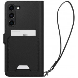 Θήκη Spigen Wallet "S" Plus Samsung Galaxy S23+ Plus 5G S916 Black (ACS05677)