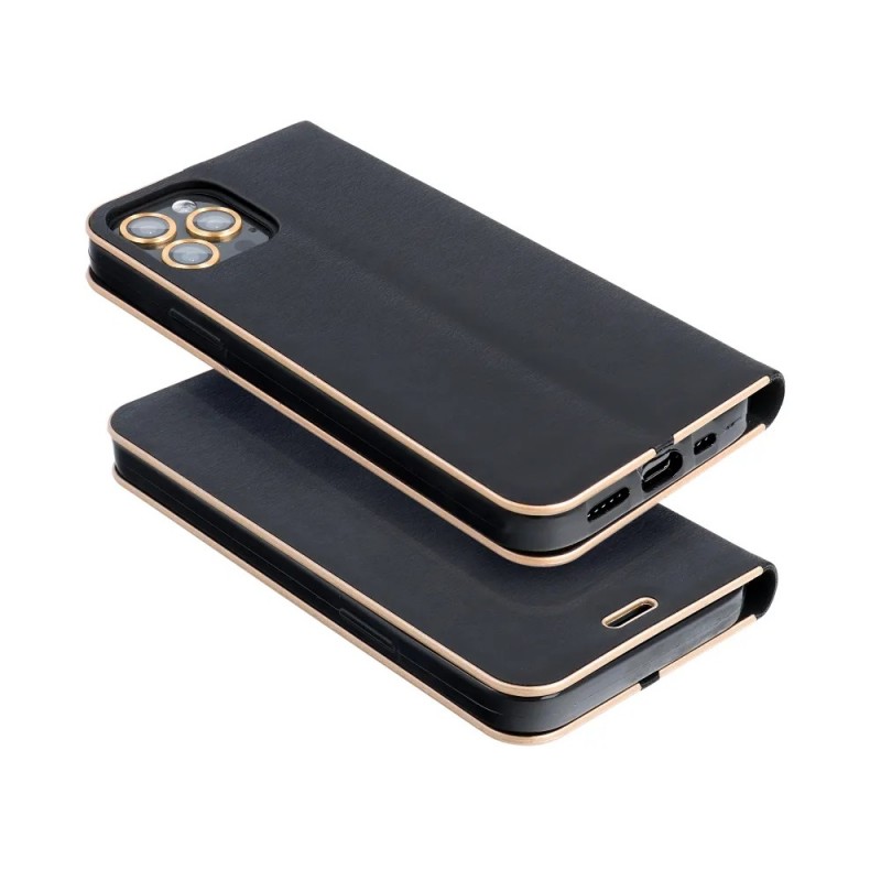 Θήκη Book Gold Samsung Galaxy S22 5G S911 Black