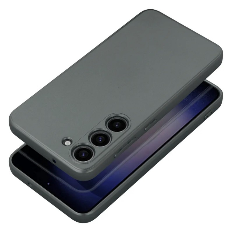 Θήκη Metallic Case Samsung Galaxy S23 5G S911 Grey