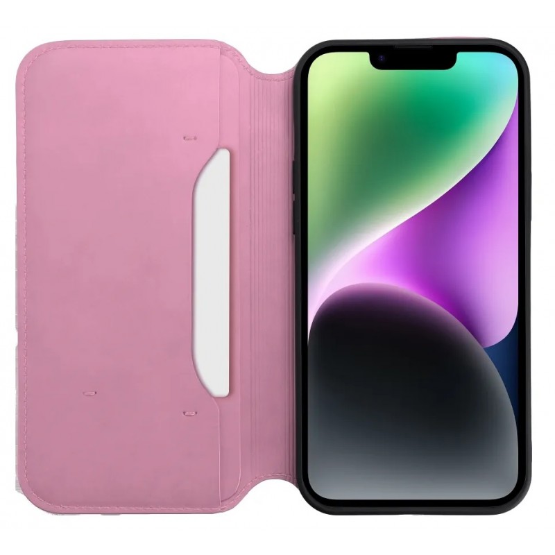 Θήκη Dual Pocket Book Motorola G35 5G Light Pink