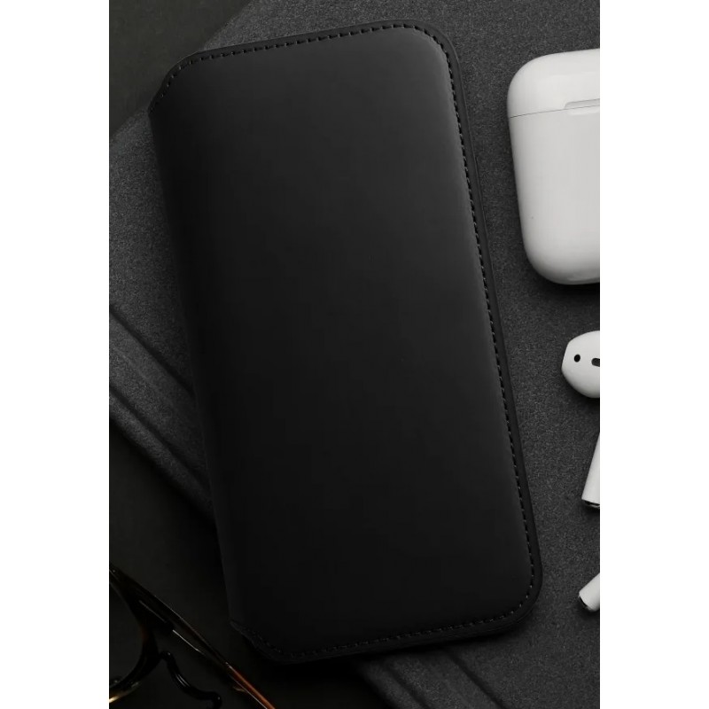 Θήκη Dual Pocket Book Samsung Galaxy S25 Ultra 5G S938 Black