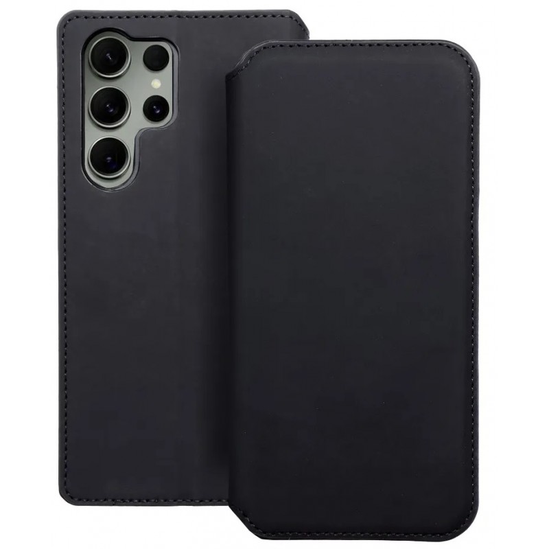 Θήκη Dual Pocket Book Samsung Galaxy S25 Ultra 5G S938 Black